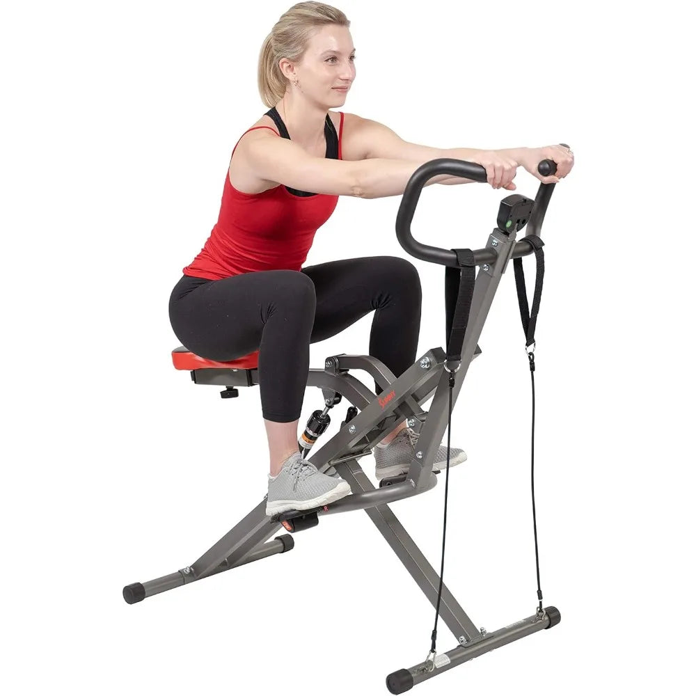 Full Body Combo Fitness Machine w/Resistance Bands,