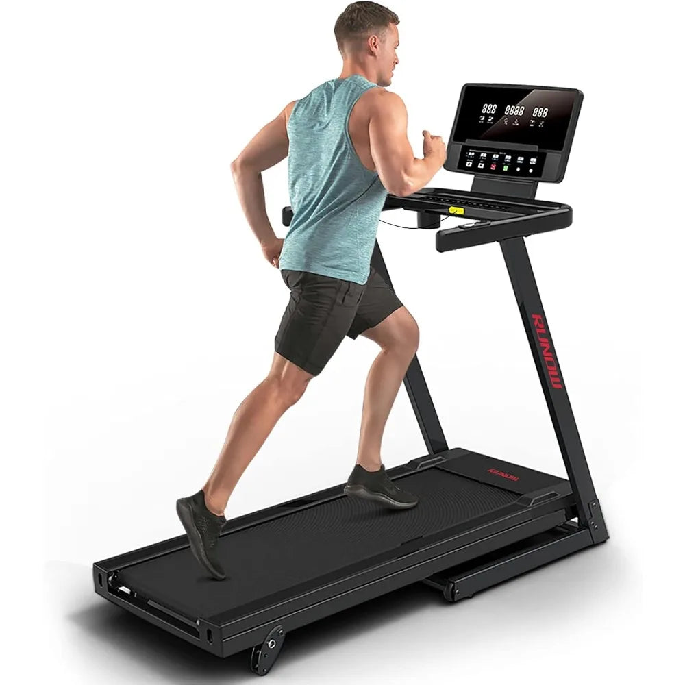 Foldable Treadmill With Incline Bieżnie Running Machine